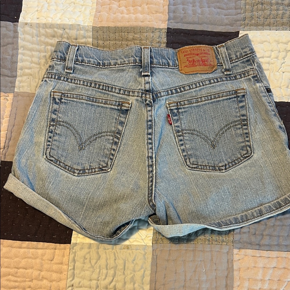 Levi's Women's Light Blue Jean Shorts